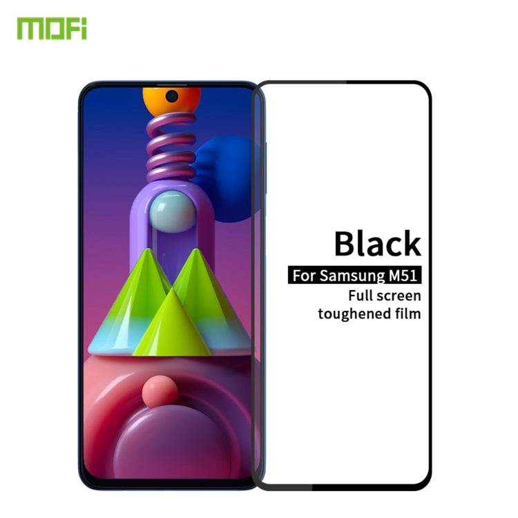 For Xiaomi 10T / 10T Pro MOFI 9H 2.5D Full Screen Tempered Glass Film(Black) -  by MOFI | Online Shopping UK | buy2fix