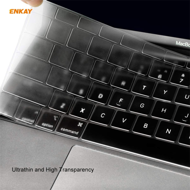 ENKAY 3 in 1 Crystal Laptop Protective Case + US Version TPU Keyboard Film + Anti-dust Plugs Set for MacBook Pro 13.3 inch A2251 & A2289 & A2338 (with Touch Bar)(Pink) - MacBook Pro Cases by ENKAY | Online Shopping UK | buy2fix