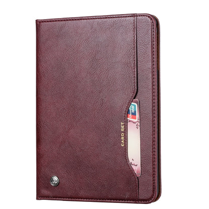 Knead Skin Texture Horizontal Flip Leather Case for Galaxy Tab A 8 2019 P200 / P205, with Photo Frame & Holder & Card Slots & Wallet(Wine Red) - Tab A 8.0 & S Pen (2019) P200/P205 by buy2fix | Online Shopping UK | buy2fix