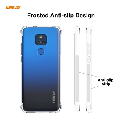 For Motorola Moto G Play 2021 Hat-Prince ENKAY Clear TPU Shockproof Case Soft Anti-slip Cover - Motorola Cases by ENKAY | Online Shopping UK | buy2fix