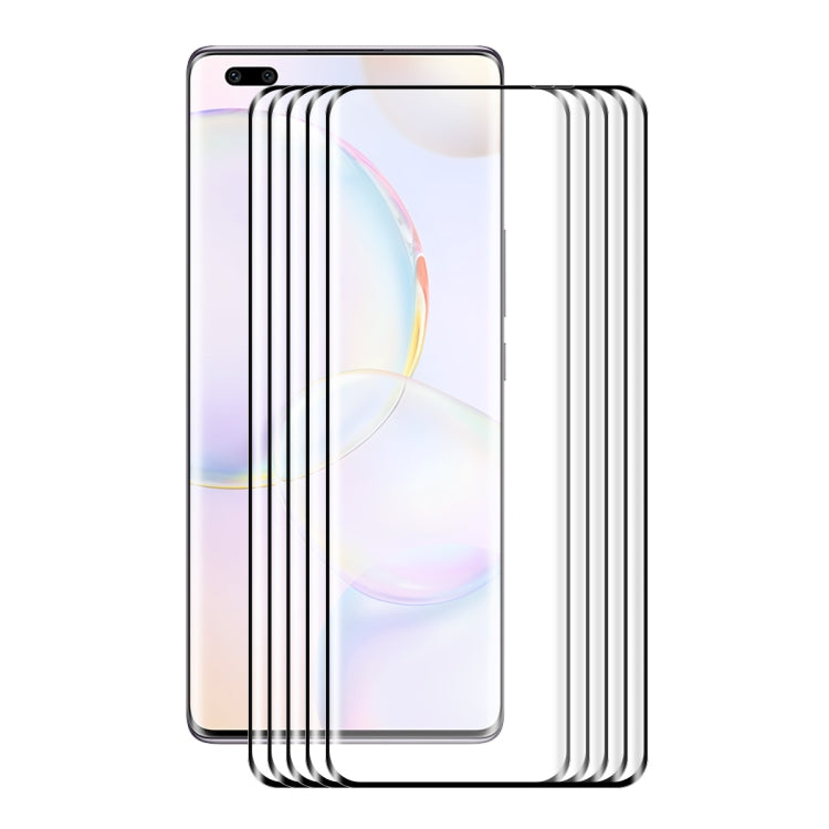 5 PCS For Honor 50 Pro ENKAY Hot Bending Explosion-proof Full Tempered Glass Film - Honor Tempered Glass by ENKAY | Online Shopping UK | buy2fix