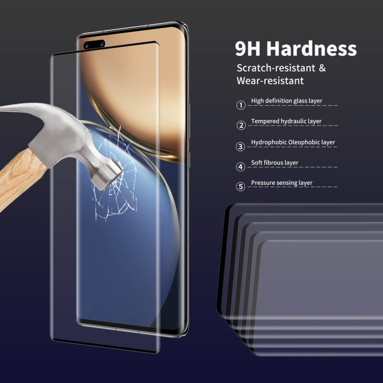 1 PCS For Honor Magic3 / 3 Pro / 3 Pro+ ENKAY Hat-Prince 3D Curved Explosion-proof Full Coverage Film Heat Bending Tempered Glass Protector - Honor Tempered Glass by ENKAY | Online Shopping UK | buy2fix