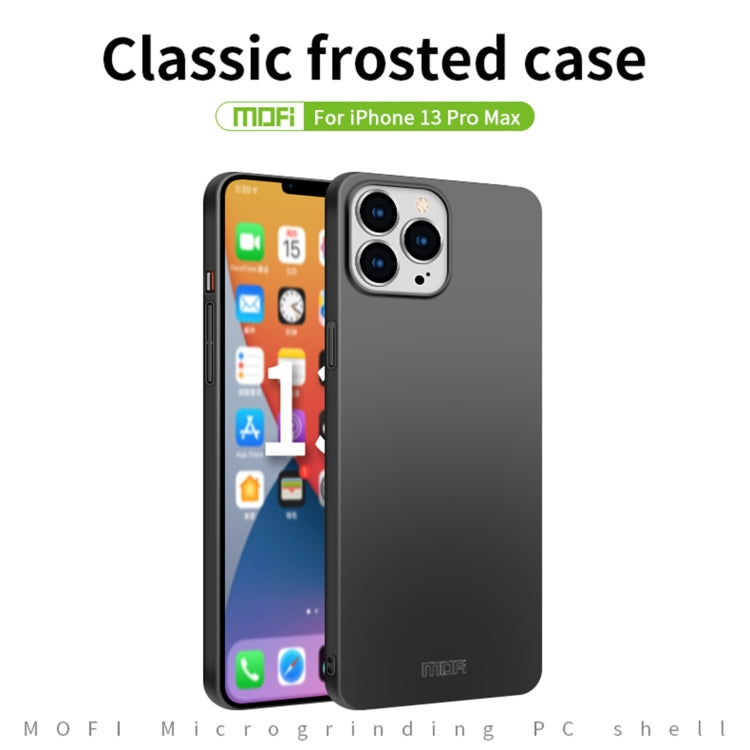 For iPhone 13 Pro Max  MOFI Frosted PC Ultra-thin Hard Case(Rose Gold) - iPhone 13 Pro Max Cases by MOFI | Online Shopping UK | buy2fix