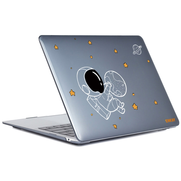 ENKAY Spaceman Pattern Laotop Protective Crystal Case for MacBook Pro 15.4 inch A1707 / A1990(Spaceman No.5) - MacBook Pro Cases by ENKAY | Online Shopping UK | buy2fix