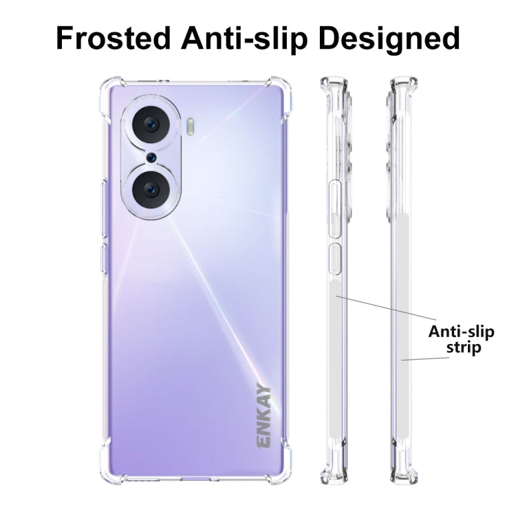 For Honor 60 ENKAY Transparent TPU Shockproof Case - Honor Cases by ENKAY | Online Shopping UK | buy2fix