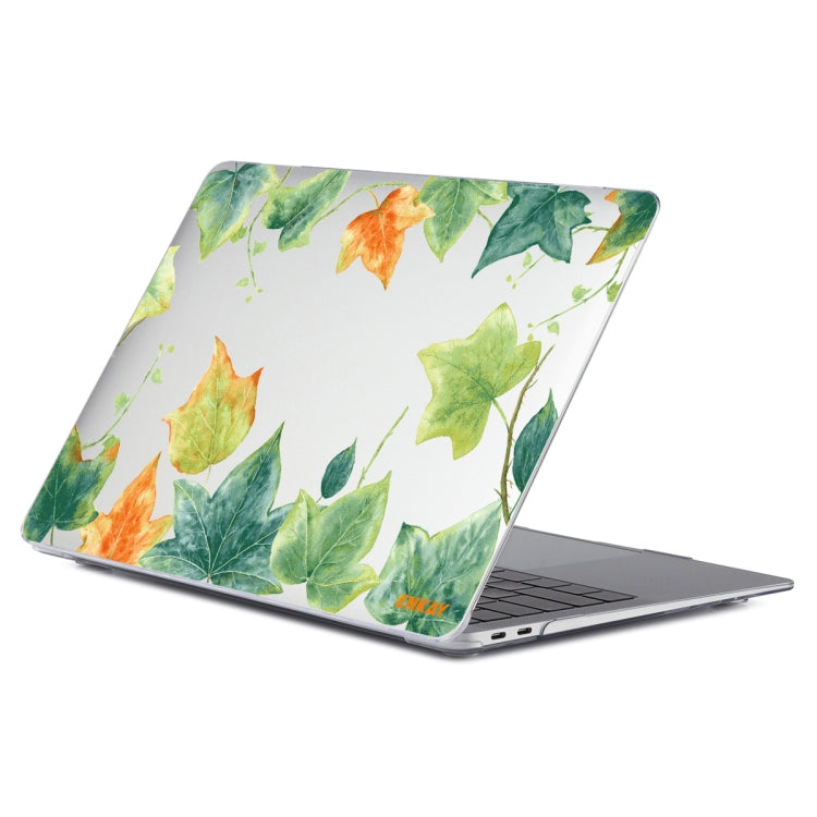 ENKAY Hat-Prince Forest Series Pattern Laotop Protective Crystal Case for MacBook Pro 14.2 inch A2442 2021/A2779 2023(Ivy Leaf Pattern) - MacBook Pro Cases by ENKAY | Online Shopping UK | buy2fix