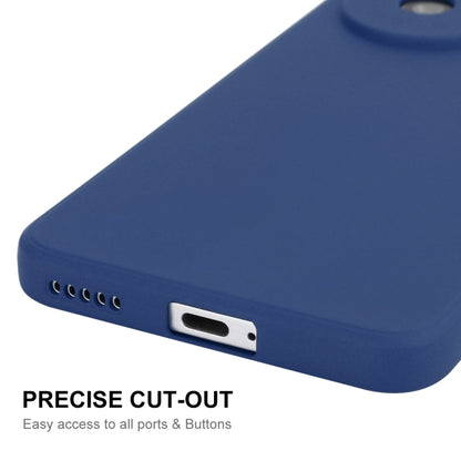 For Honor 200 Pro ENKAY Liquid Silicone Soft Shockproof Phone Case(Dark Blue) - Honor Cases by ENKAY | Online Shopping UK | buy2fix