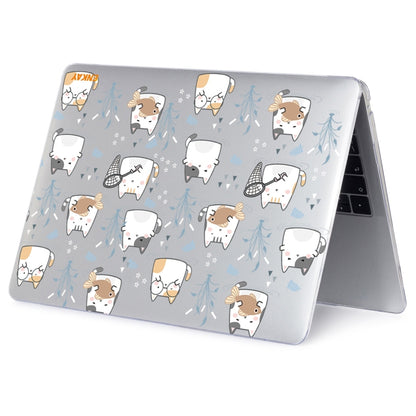 ENKAY Animal Series Pattern Laotop Protective Crystal Case For MacBook Pro 16 inch A2141(Cute Cat) - MacBook Pro Cases by ENKAY | Online Shopping UK | buy2fix