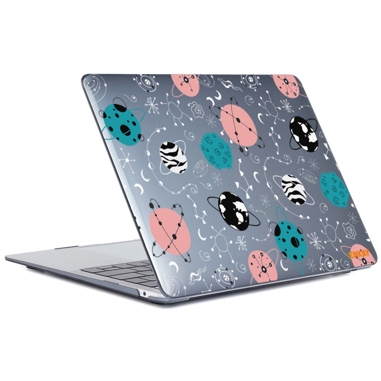 ENKAY Star Series Pattern Laotop Protective Crystal Case For MacBook Pro 16 inch A2141(Geometric Planet) - MacBook Pro Cases by ENKAY | Online Shopping UK | buy2fix