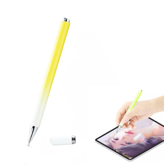 AT-28 Macarone Color Passive Capacitive Pen Mobile Phone Touch Screen Stylus(Yellow) - Stylus Pen by buy2fix | Online Shopping UK | buy2fix