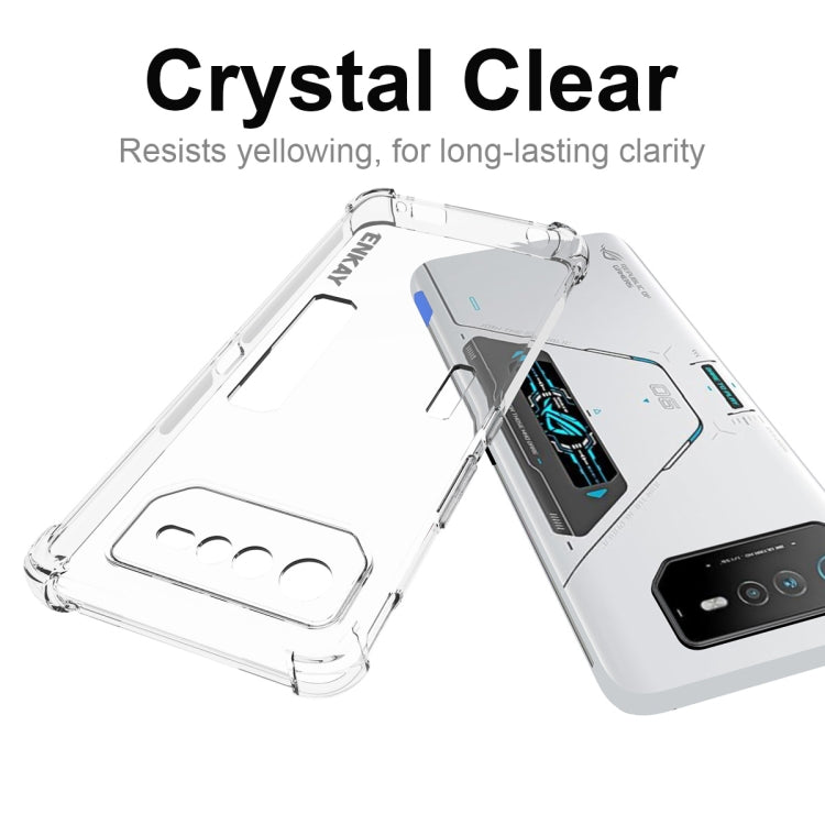 For Asus ROG Phone 6 Pro ENKAY Clear TPU Shockproof Phone Case - ASUS Cases by ENKAY | Online Shopping UK | buy2fix