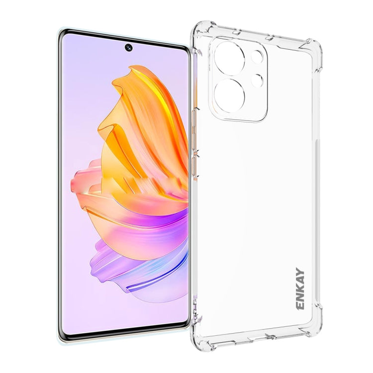 For Honor 80 SE 5G ENKAY Hat-Prince Clear TPU Shockproof Phone Case - Honor Cases by ENKAY | Online Shopping UK | buy2fix