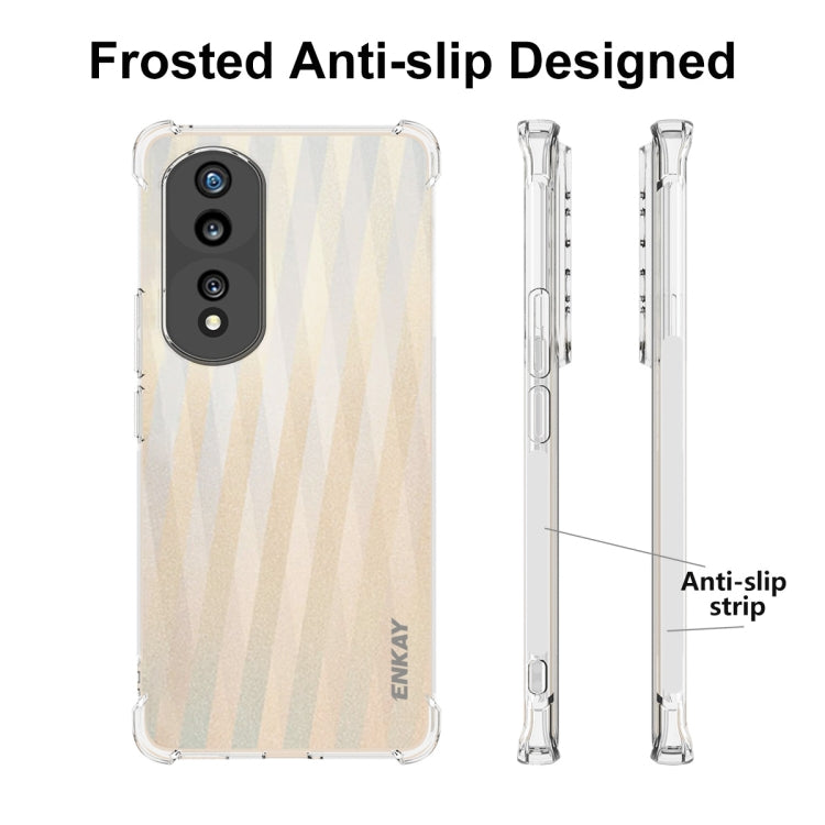 For Honor 80 Pro ENKAY Hat-Prince Clear TPU Shockproof Phone Case - Honor Cases by ENKAY | Online Shopping UK | buy2fix