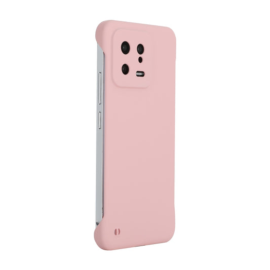 For Xiaomi 13 ENKAY Hat-Prince Matte Frameless Hard PC Phone Case(Pink) - 13 Cases by ENKAY | Online Shopping UK | buy2fix