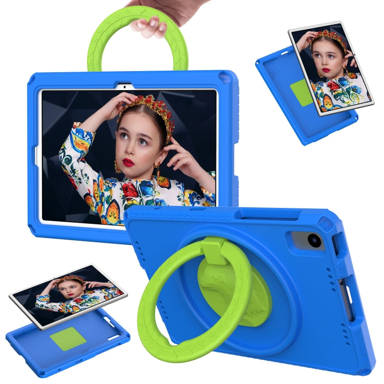 For Samsung Galaxy Tab S6 Lite 2024 EVA Hybrid PC Shockproof Tablet Case with Frame(Blue) - Other Galaxy Tab PC by buy2fix | Online Shopping UK | buy2fix
