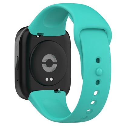 For Redmi Watch 3 Lite Sports Solid Color Silicone Replacement Watch Band(Teal) - Watch Bands by buy2fix | Online Shopping UK | buy2fix