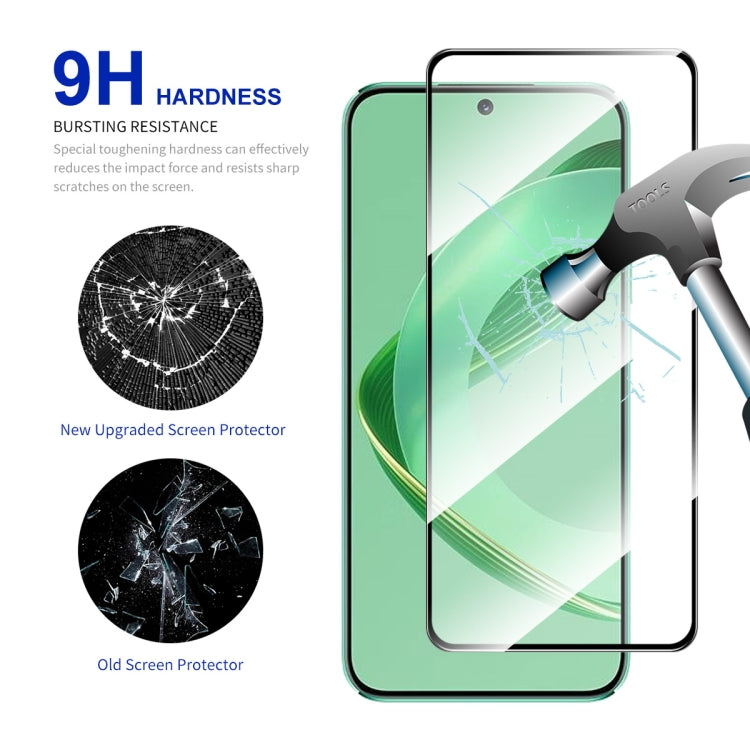 For Huawei Nova 11 2pcs ENKAY 0.26mm 9H 2.5D Full Glue High Aluminum-silicon Tempered Film - Huawei Tempered Glass by ENKAY | Online Shopping UK | buy2fix