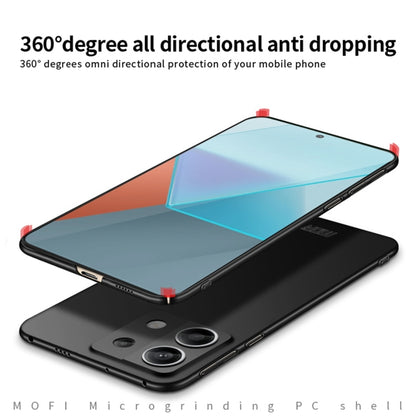 For Redmi Note 13 Pro 5G MOFI Micro-Frosted PC Ultra-thin Hard Phone Case(Red) - Note 13 Pro Cases by MOFI | Online Shopping UK | buy2fix