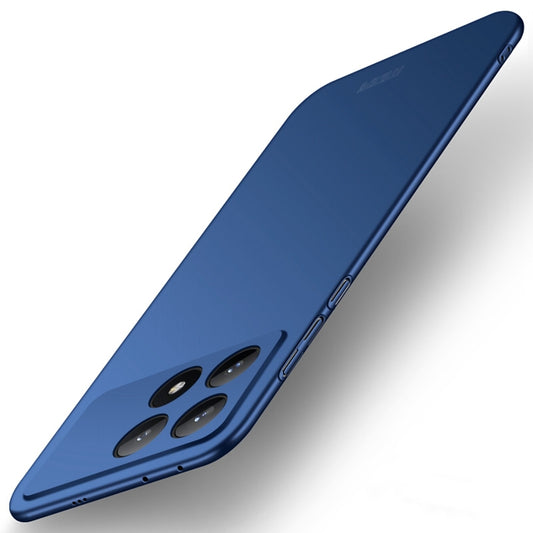 For Xiaomi Redmi K70 / K70 Pro MOFI Micro-Frosted PC Ultra-thin Hard Phone Case(Blue) - K70 Pro Cases by MOFI | Online Shopping UK | buy2fix