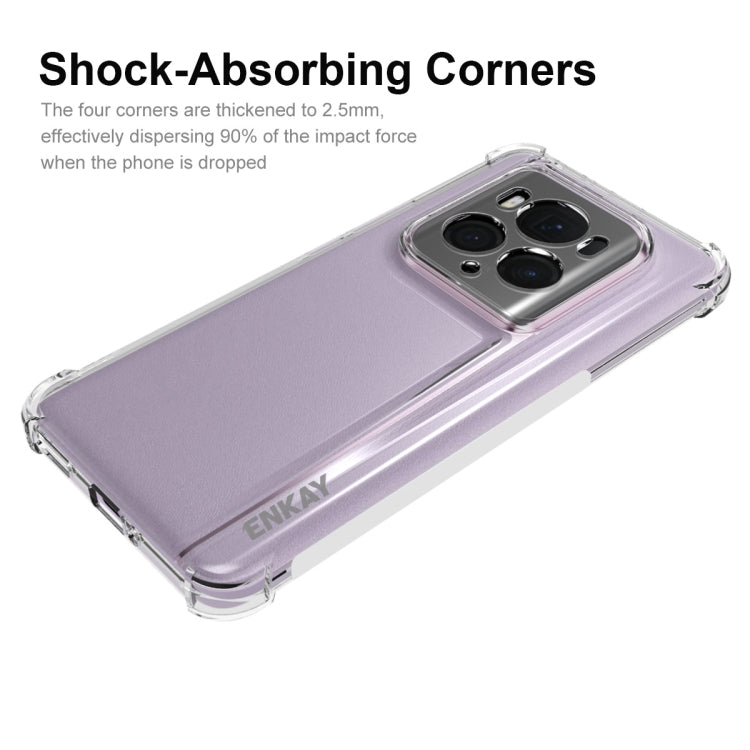 For Honor Magic6 Ultimate 5G ENKAY Hat-Prince Transparent TPU Shockproof Phone Case - Honor Cases by ENKAY | Online Shopping UK | buy2fix