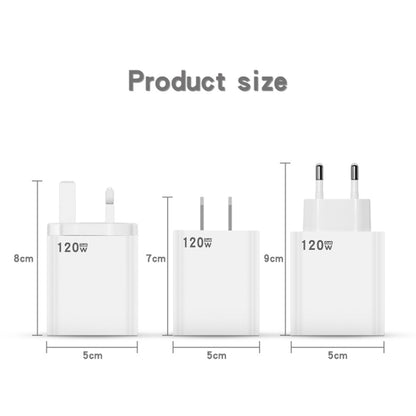 120W USB Super Fast Charging Charger Suitable for Xiaomi 12 / 12 Pro and Huawei / vivo, Plug Size:US Plug - USB Charger by buy2fix | Online Shopping UK | buy2fix