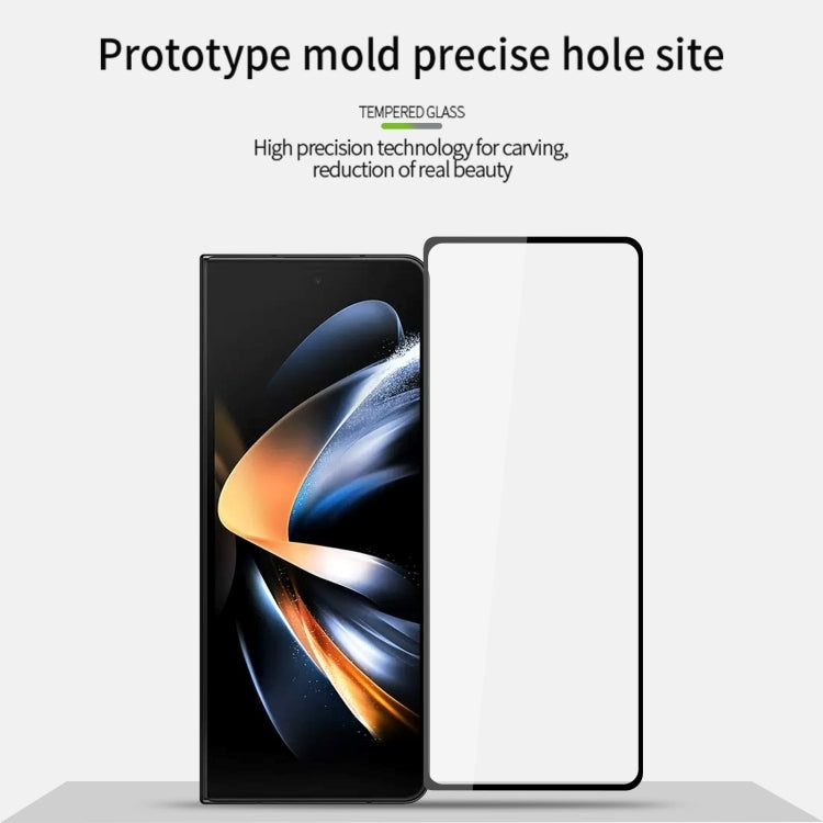 For Samsung Galaxy Z Fold5 MOFI 9H 2.5D Full Screen Tempered Glass Film(Black) - Galaxy Z Flip5 5G Tempered Glass by MOFI | Online Shopping UK | buy2fix