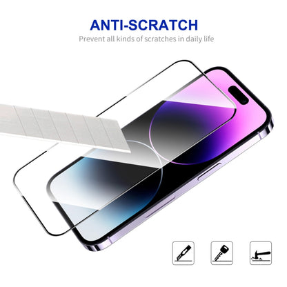 For iPhone 16 Plus ENKAY Full Glue High Aluminum-silicon Tempered Glass Film - iPhone 16 Plus Tempered Glass by ENKAY | Online Shopping UK | buy2fix