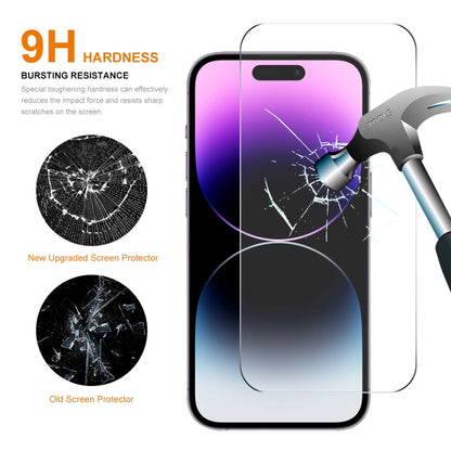 For iPhone 16 Plus 5pcs ENKAY 0.26mm 9H 2.5D High Aluminum-silicon Tempered Glass Film - iPhone 16 Plus Tempered Glass by ENKAY | Online Shopping UK | buy2fix