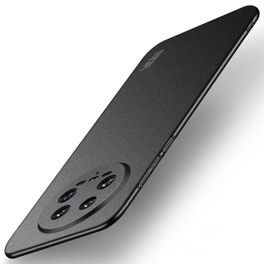 For Xiaomi 14 Ultra MOFI Fandun Series Frosted PC Ultra-thin All-inclusive Phone Case(Black) - 14 Ultra Cases by MOFI | Online Shopping UK | buy2fix