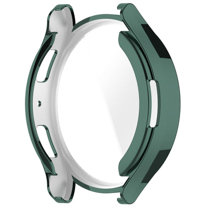 For Samsung Galaxy Watch6 40mm Full Coverage TPU Electroplated Watch Protective Case(Green) - Watch Cases by buy2fix | Online Shopping UK | buy2fix