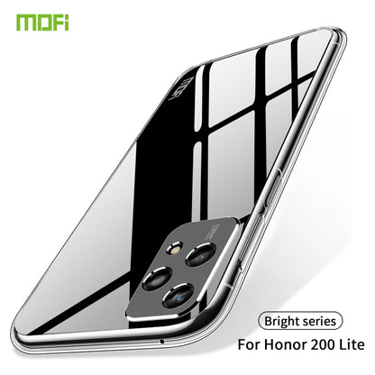 For Honor 200 Lite Global MOFI Ming Series Ultra-thin TPU Phone Case(Transparent) - Honor Cases by MOFI | Online Shopping UK | buy2fix