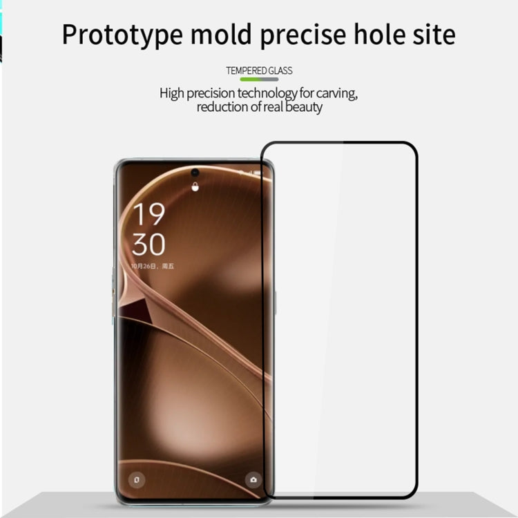 For Xiaomi Poco X6 PINWUYO 9H 2.5D Full Screen Tempered Glass Film(Black) -  by PINWUYO | Online Shopping UK | buy2fix