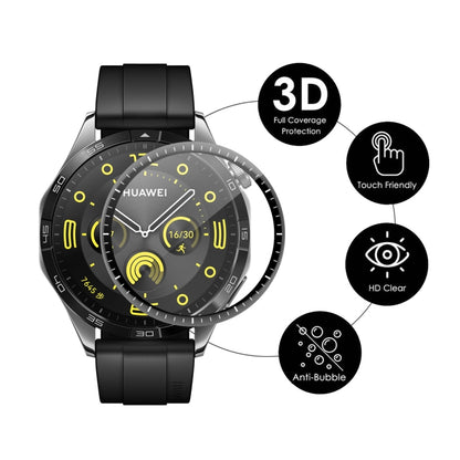 For Huawei Watch GT 5 46mm 2pcs ENKAY 3D Full Coverage Soft PC Edge PMMA HD Screen Film - Screen Protector by ENKAY | Online Shopping UK | buy2fix