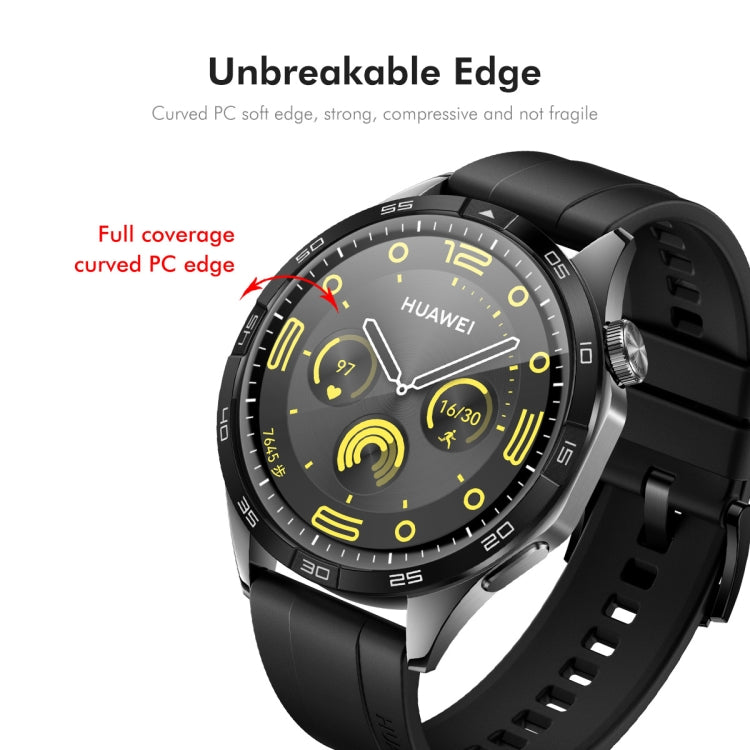 For Huawei Watch GT 5 46mm 5pcs ENKAY 3D Full Coverage Soft PC Edge PMMA HD Screen Film - Screen Protector by ENKAY | Online Shopping UK | buy2fix