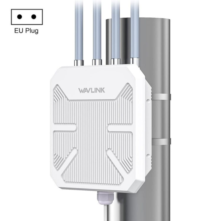 WAVLINK WN573HX1 WiFi 6 AX1800 IP67 Waterproof Outdoor Dual Band Wireless WiFi Routers, Plug:EU Plug - Wireless Routers by WAVLINK | Online Shopping UK | buy2fix