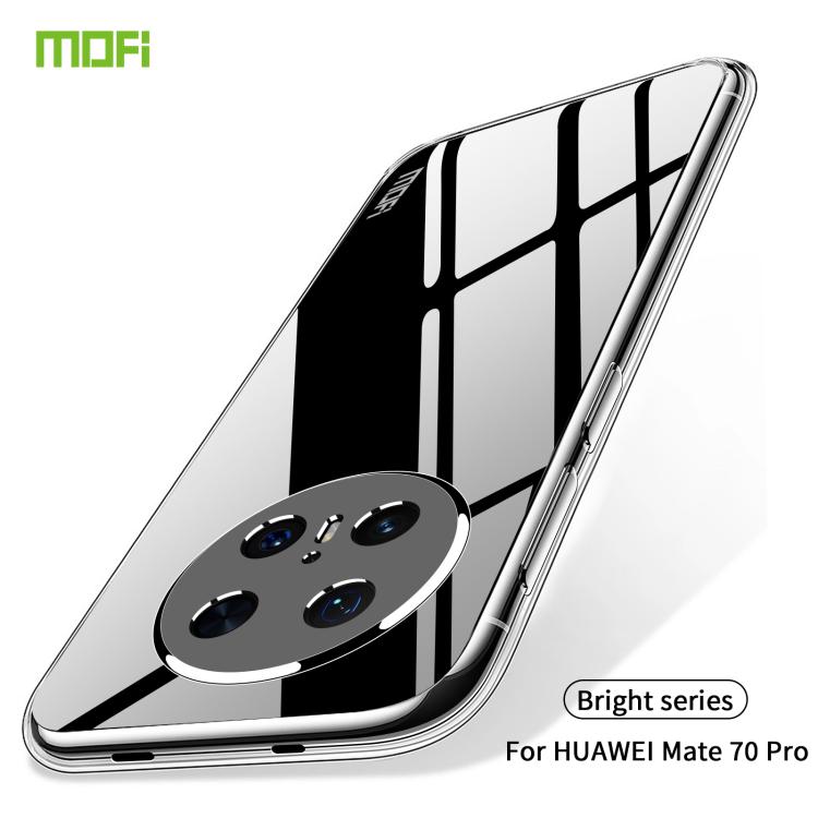 For Huawei Mate 70 Pro MOFI Ming Series Ultra-thin TPU Phone Case(Transparent) - Huawei Cases by MOFI | Online Shopping UK | buy2fix