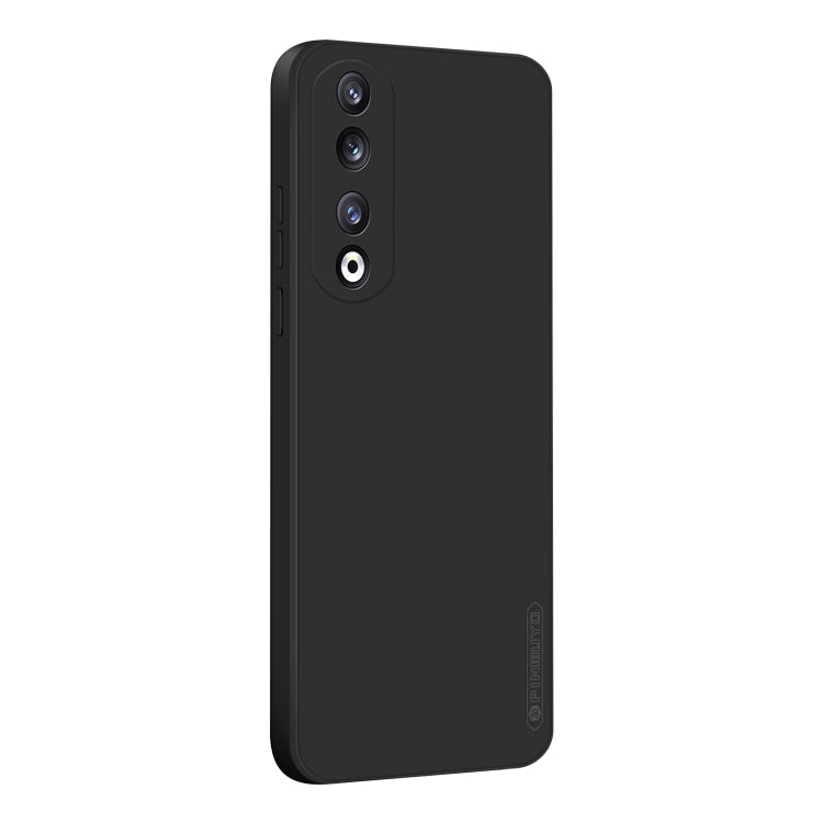 For Honor 90 Pro PINWUYO Sense Series Liquid Silicone TPU Phone Case(Black) - Honor Cases by PINWUYO | Online Shopping UK | buy2fix