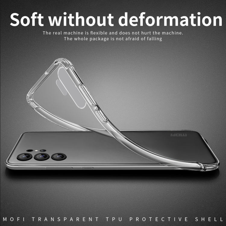 For Samsung Galaxy S25 Ultra 5G MOFI Ming Series Ultra-thin TPU Phone Case(Transparent) - Galaxy S25 Ultra 5G Cases by MOFI | Online Shopping UK | buy2fix