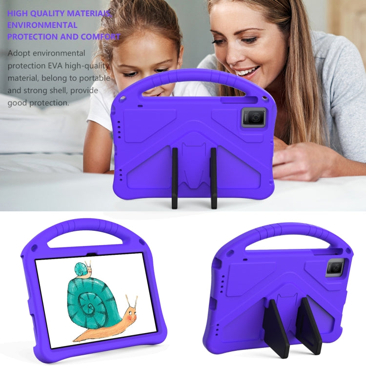 For Blackview Tab 11 WiFi 2023 / SE / 2021 EVA Shockproof Tablet Case with Holder(Purple) - Others by buy2fix | Online Shopping UK | buy2fix