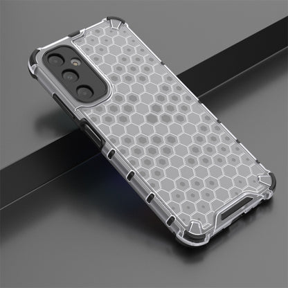 For Samsung Galaxy A05s Shockproof Honeycomb Phone Case(White) - Galaxy Phone Cases by buy2fix | Online Shopping UK | buy2fix