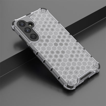 For Samsung Galaxy A33 Shockproof Honeycomb Phone Case(White) - Galaxy Phone Cases by buy2fix | Online Shopping UK | buy2fix