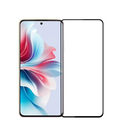 For OPPO Reno11 F MOFI 9H 2.5D Full Screen Tempered Glass Film(Black) - Reno11 F Tempered Glass by MOFI | Online Shopping UK | buy2fix