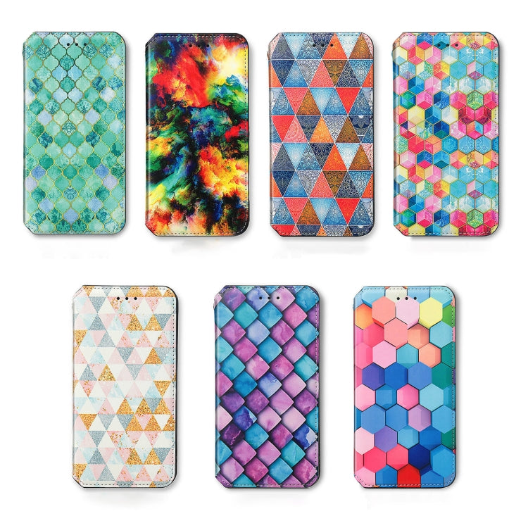 For Blackview  A96 CaseNeo Colorful Magnetic Leather Phone Case(Emeralds) - More Brand by buy2fix | Online Shopping UK | buy2fix