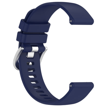 For Xiaomi Watch S3 Glossy Surface Silicone Watch Band(Dark Blue) - Watch Bands by buy2fix | Online Shopping UK | buy2fix