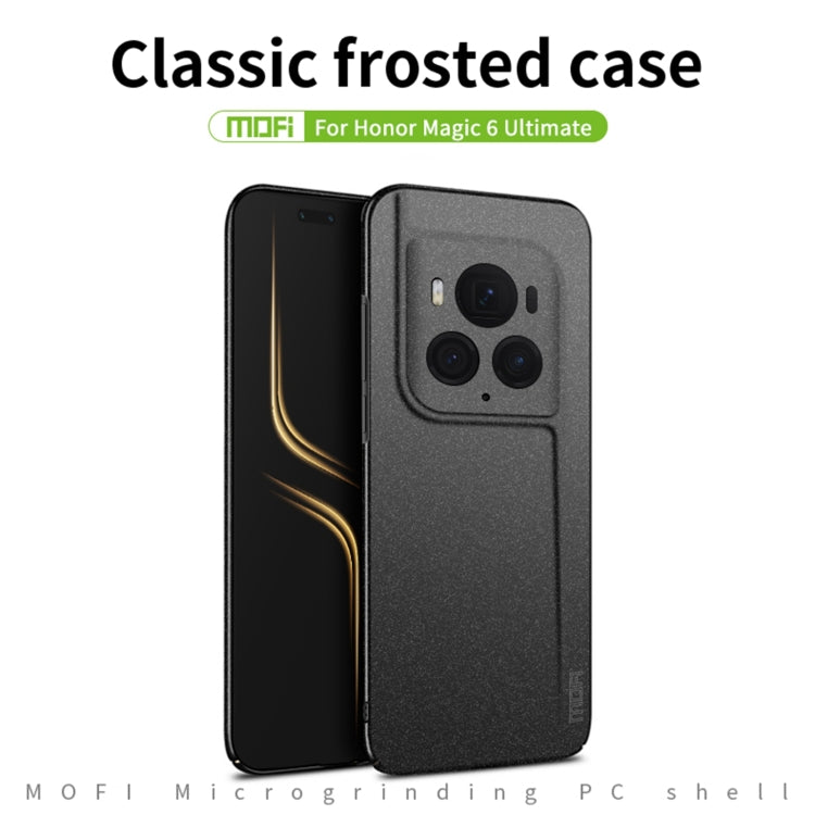 For Honor Magic6 Ultimate MOFI Fandun Series Frosted PC Ultra-thin All-inclusive Phone Case(Blue) - Honor Cases by MOFI | Online Shopping UK | buy2fix