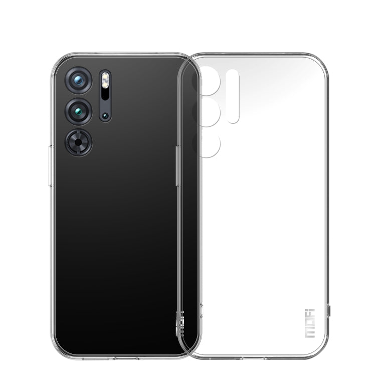 For Nubia Red Magic 9 Pro / 9 Pro+ MOFI Ming Series Transparent Ultra-thin TPU Phone Case(Transparent) - ZTE Cases by MOFI | Online Shopping UK | buy2fix