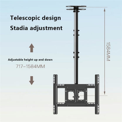 NB T560-15 Telescopic TV Hanger 32-65 inch LCD Television Ceiling Bracket - TV Brackets & Mounts by buy2fix | Online Shopping UK | buy2fix