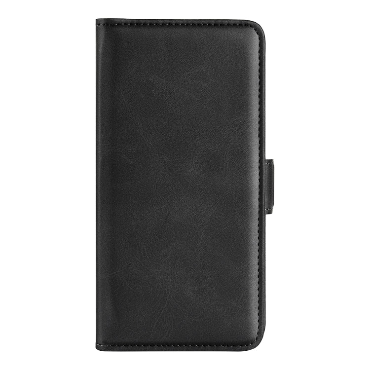 For OnePlus 12 Dual-side Magnetic Buckle Horizontal Flip Leather Phone Case(Black) - OnePlus Cases by buy2fix | Online Shopping UK | buy2fix