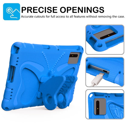 For Samsung Galaxy Tab S9 11 X710 Butterfly Bracket EVA Shockproof Tablet Case(Blue) - Other Galaxy Tab PC by buy2fix | Online Shopping UK | buy2fix