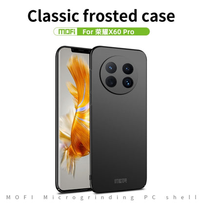 For Honor X60 Pro / X9c MOFI Frosted PC Ultra-thin Hard Phone Case(Red) - Honor Cases by MOFI | Online Shopping UK | buy2fix